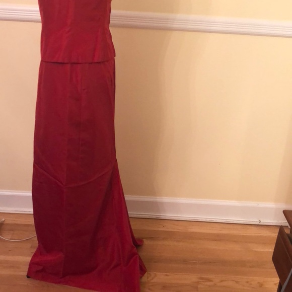 NWT Laundry by Shelli Segal 2-piece Formal gown 8P - Picture 5 of 8